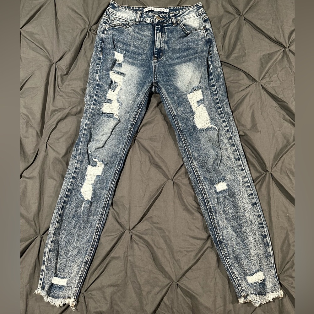 High rise mom jeans
